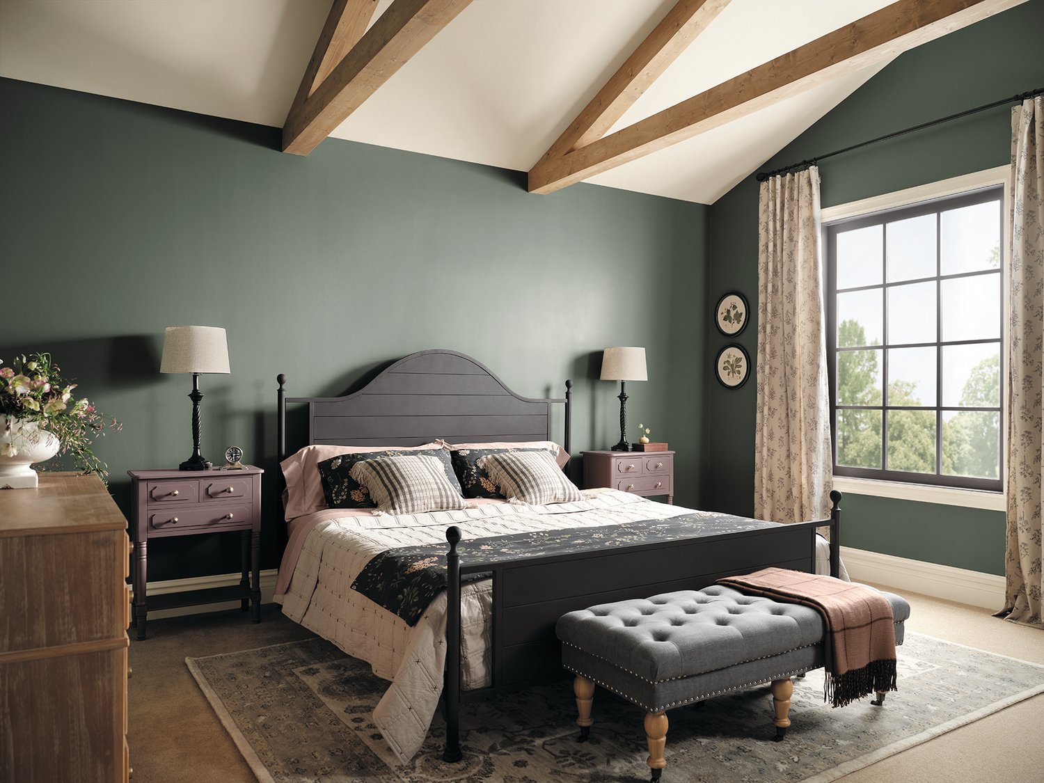 A clever use of color adds up to comfortable and comforting design in Sherwin Williams' Color Collection of the Year.